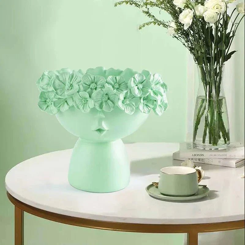 Virelle Maison - Vase décoratif en résine multifonctionnel mat | Virelle Maison