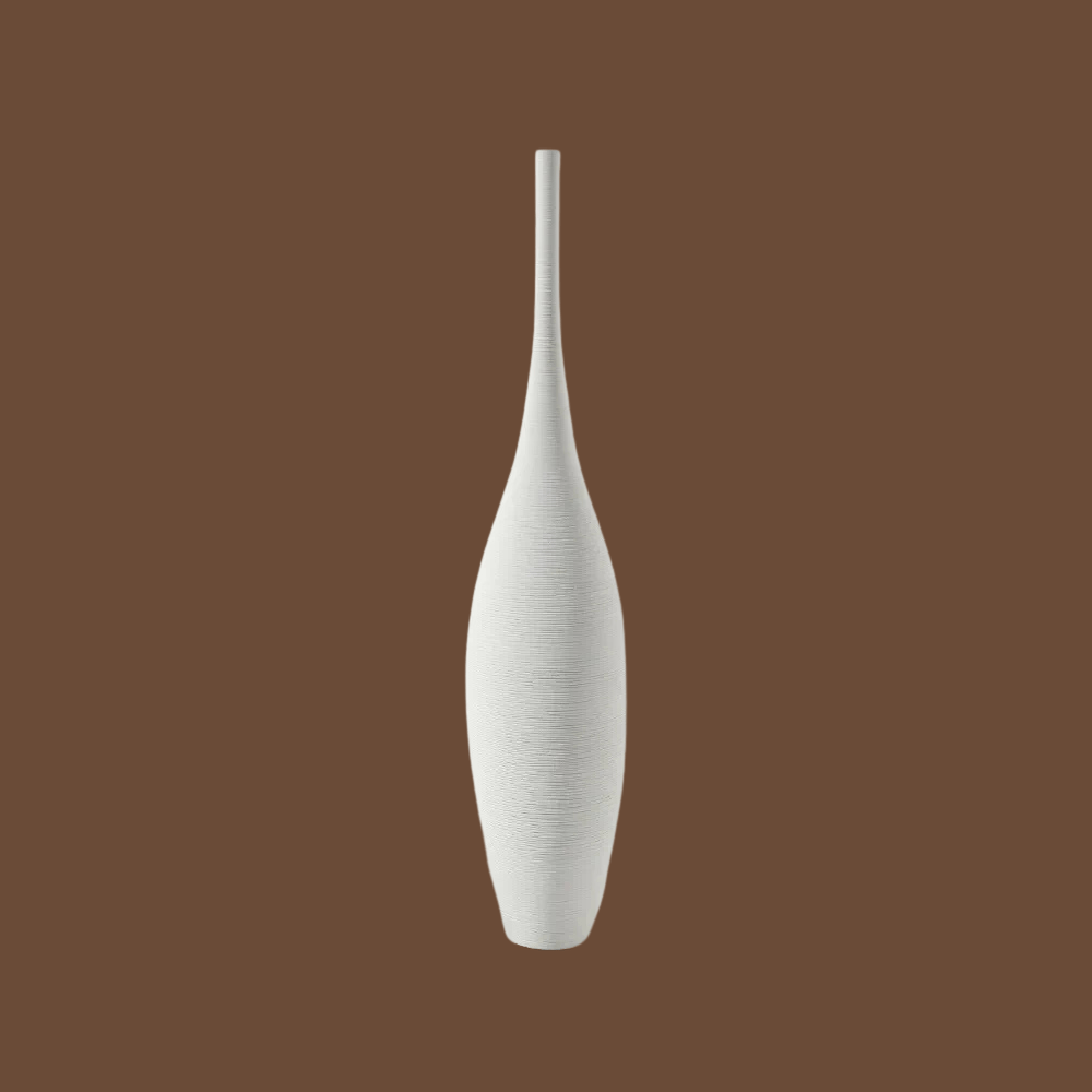 Virelle Maison - Vase en céramique mate minimaliste – style scandinave | Virelle Maison