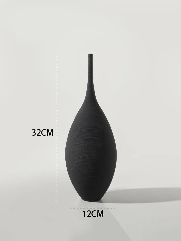 Virelle Maison - Vase en céramique mate minimaliste – style scandinave | Virelle Maison
