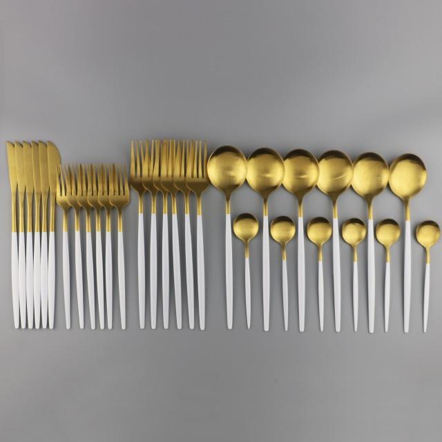 Couverts en acier inoxydable, design contemporain | Virelle Maison