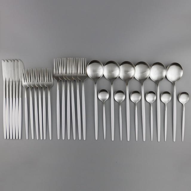 Couverts en acier inoxydable, design contemporain | Virelle Maison