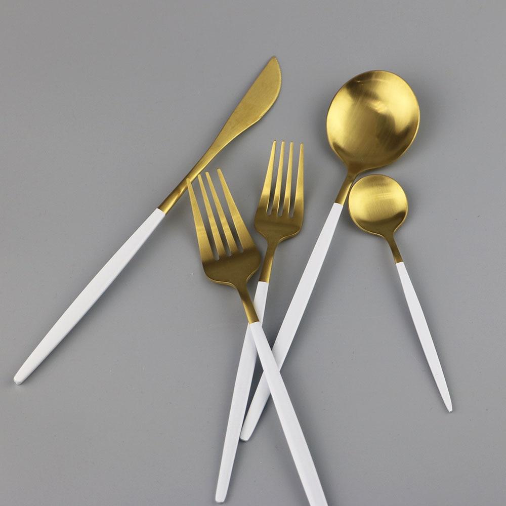 Couverts en acier inoxydable, design contemporain | Virelle Maison