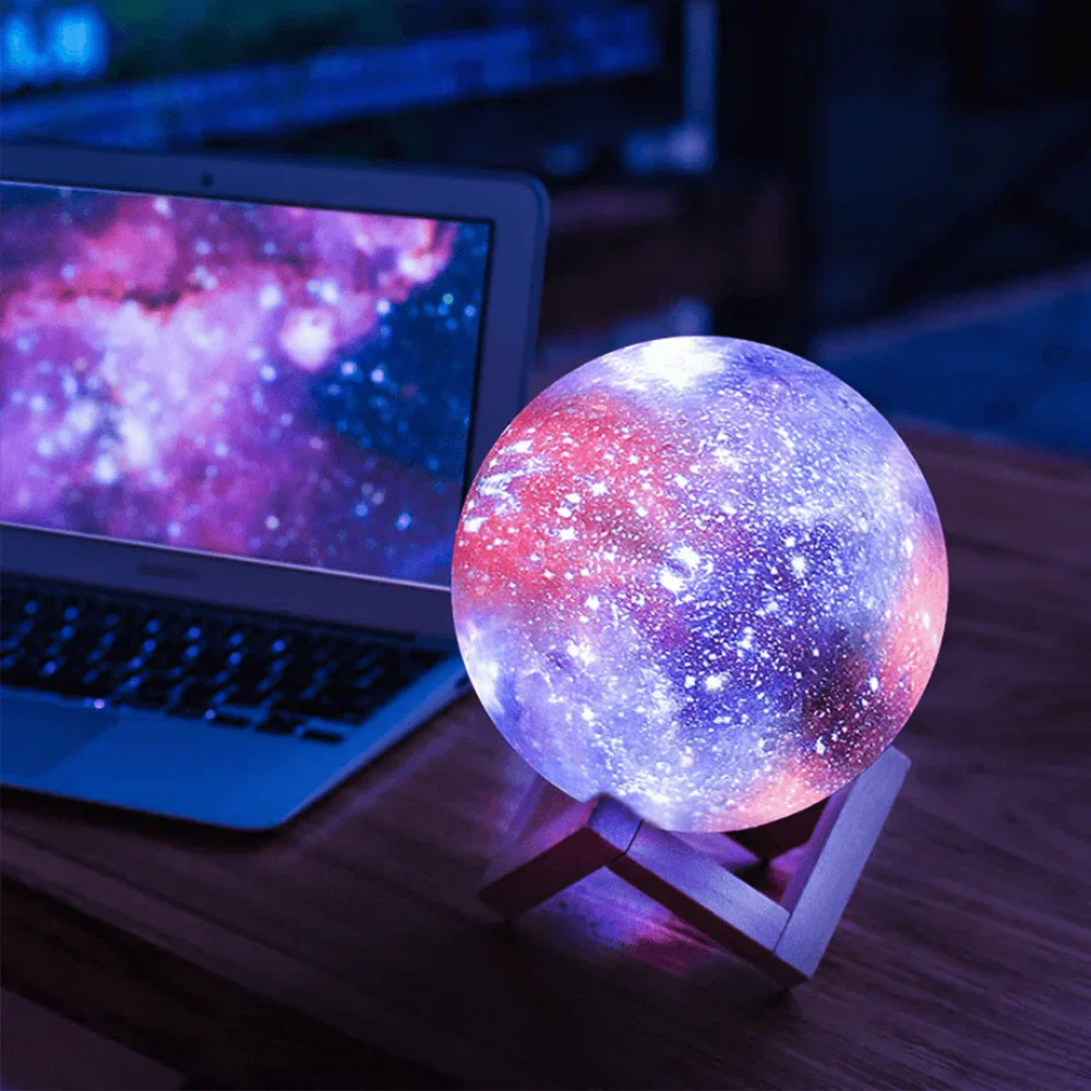 Lampe de nuit LED avec ciel étoilé tactile | Virelle Maison