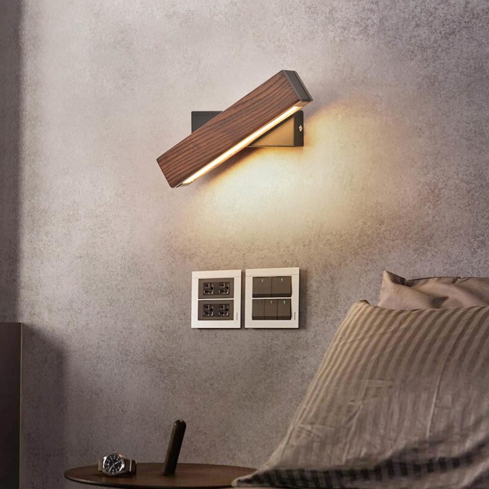 Virelle Maison - Applique murale en bois orientable – Éclairage LED intégré | Virelle Maison