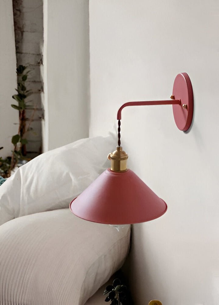 Virelle Maison - Applique murale en métal coloré au style rétro | Virelle Maison