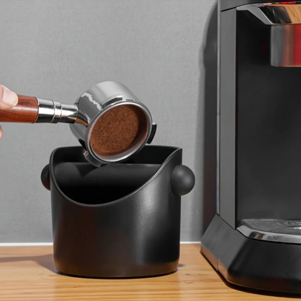 Virelle Maison - Boîte à marc de café en ABS mat, compacte et antidérapante | Virelle Maison
