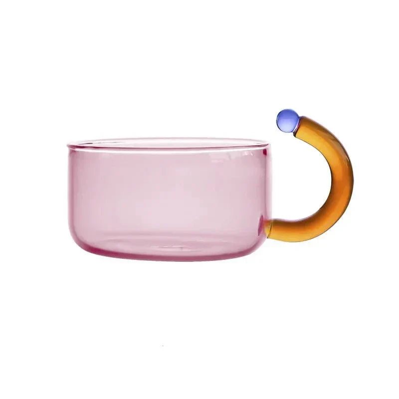 Virelle Maison - Bouilloire translucide en verre borosilicate avec tasses | Virelle Maison