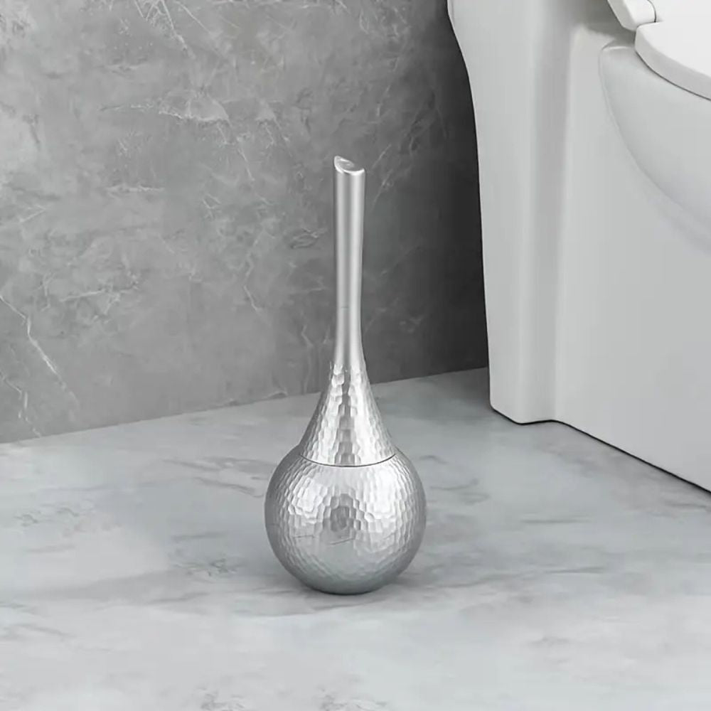 Virelle Maison - Brosse de toilettes avec socle discret en ABS résistant | Virelle Maison