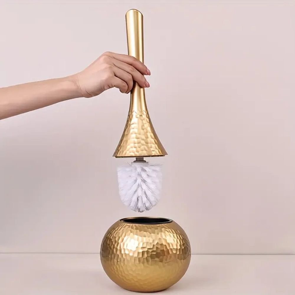 Virelle Maison - Brosse de toilettes avec socle discret en ABS résistant | Virelle Maison