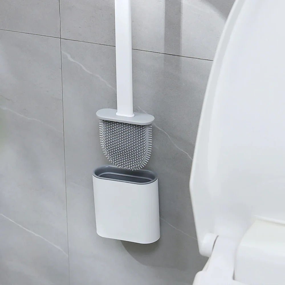 Virelle Maison - Brosse WC silicone antibactérien murale | Virelle Maison