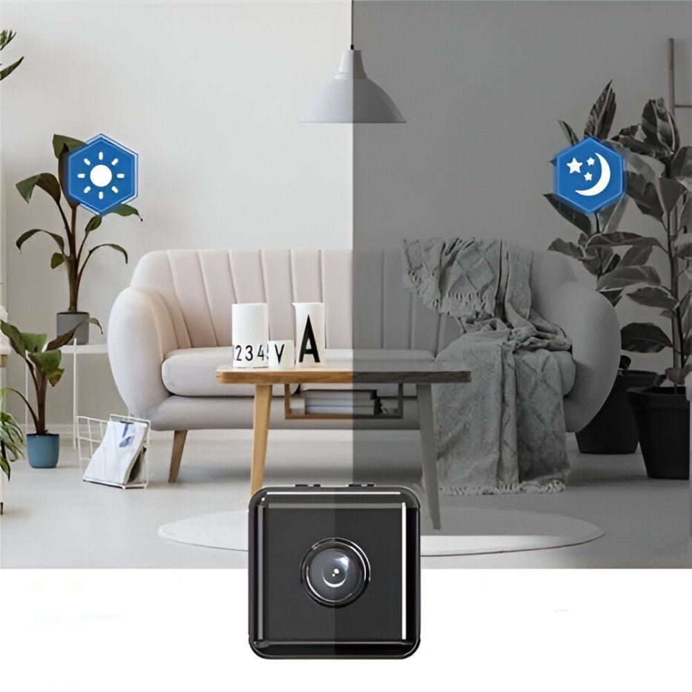 Virelle Maison - Caméra de surveillance WiFi compacte en plastique résistant | Virelle Maison