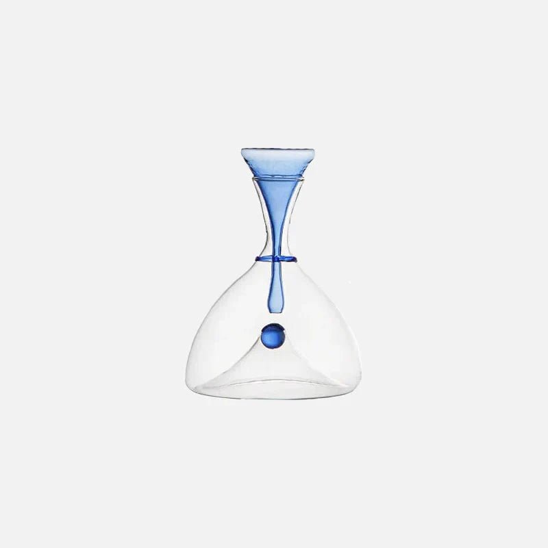 Virelle Maison - Carafe en verre soufflé avec bouchon décoratif | Virelle Maison
