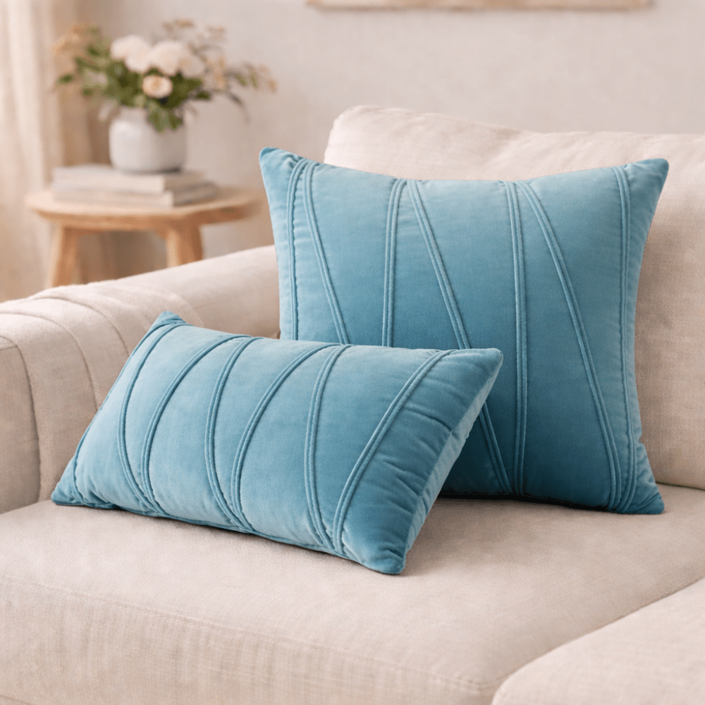 Virelle Maison - Coussin décoratif en velours doux avec housse amovible | Virelle Maison