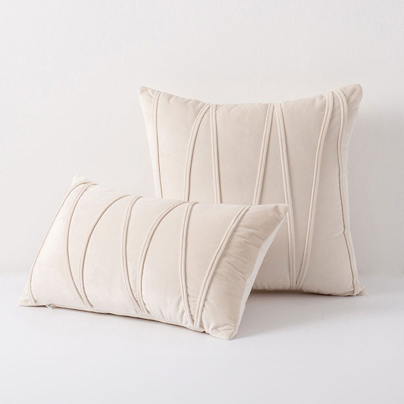 Virelle Maison - Coussin décoratif en velours doux – Housse amovible | Virelle Maison