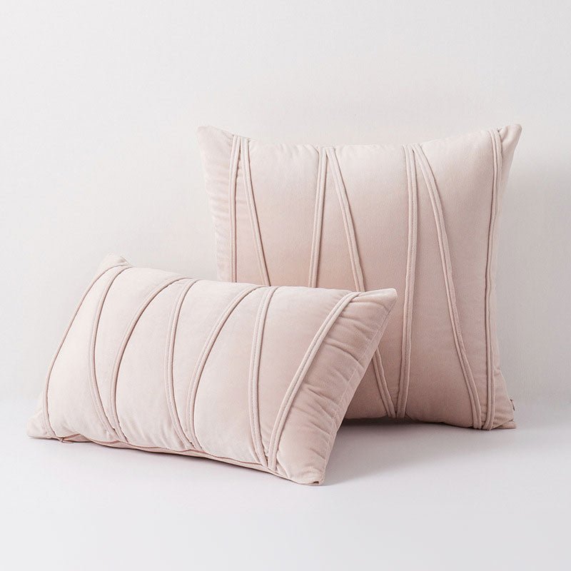 Virelle Maison - Coussin décoratif en velours doux – Housse amovible | Virelle Maison