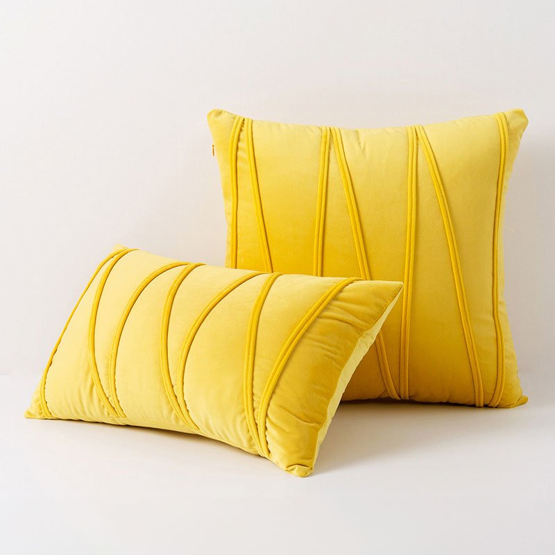 Virelle Maison - Coussin décoratif en velours doux – Housse amovible | Virelle Maison
