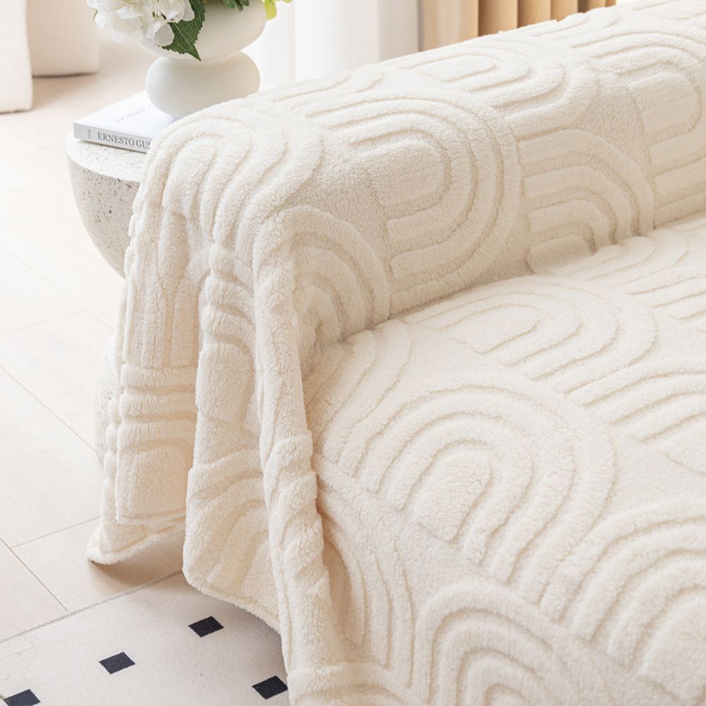 Virelle Maison - Couverture légère en coton motif sunburst | Virelle Maison