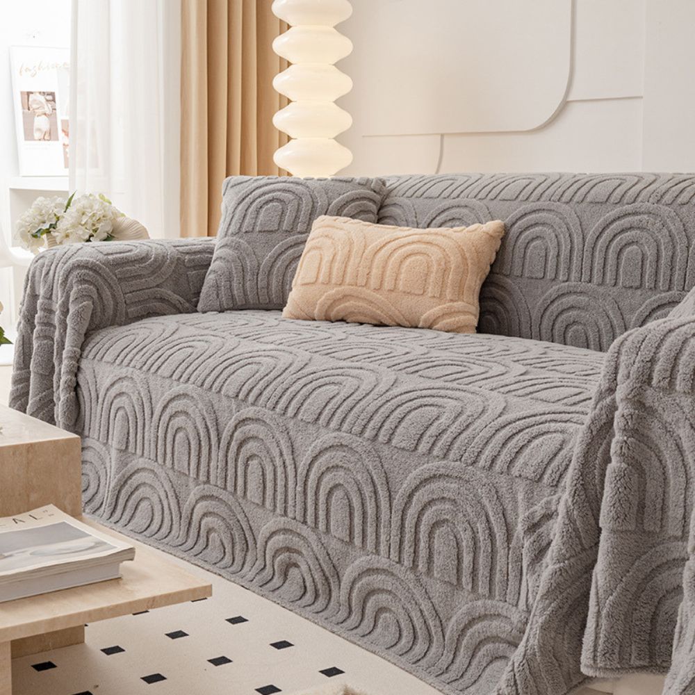Virelle Maison - Couverture légère en coton motif sunburst | Virelle Maison