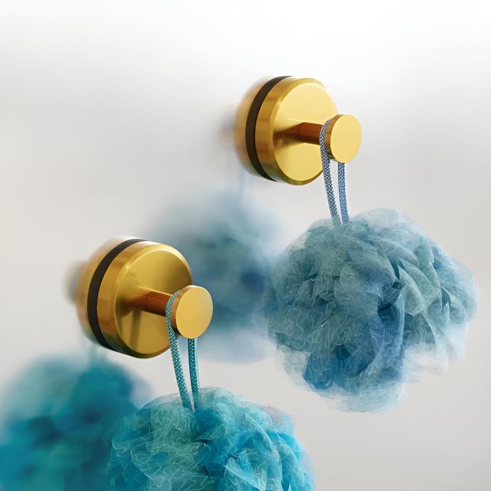 Virelle Maison - Crochets muraux auto - adhésifs en acier brossé | Virelle Maison