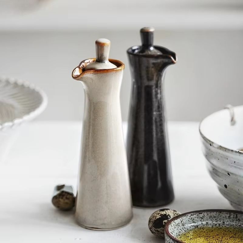 Virelle Maison - Cruche en céramique émaillée – Style scandinave minimaliste | Virelle Maison