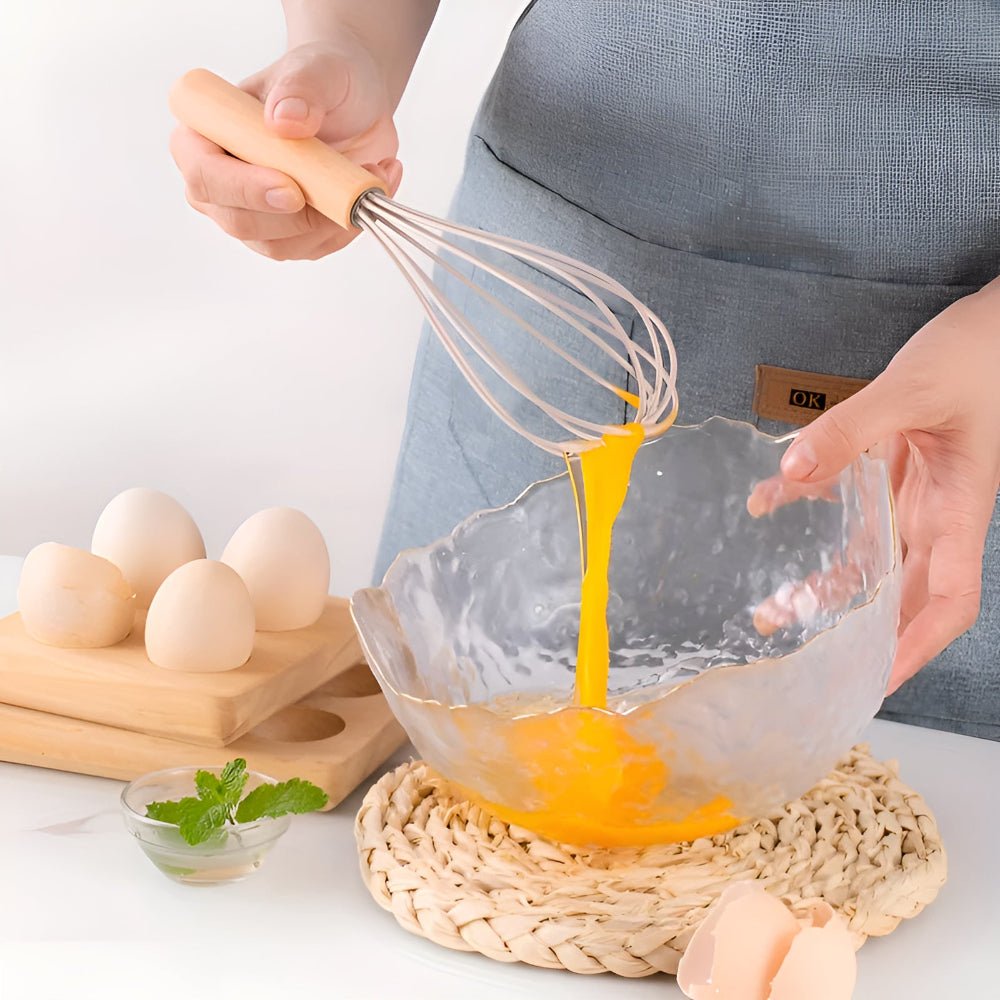 Virelle Maison - Ensemble ustensiles cuisine 12 pièces en silicone et bambou | Virelle Maison