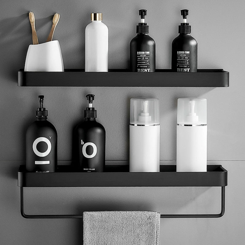 Virelle Maison - Étagère de douche d’angle en aluminium | Virelle Maison