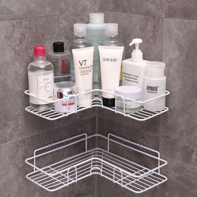 Virelle Maison - Étagère de douche murale sans perçage en métal | Virelle Maison