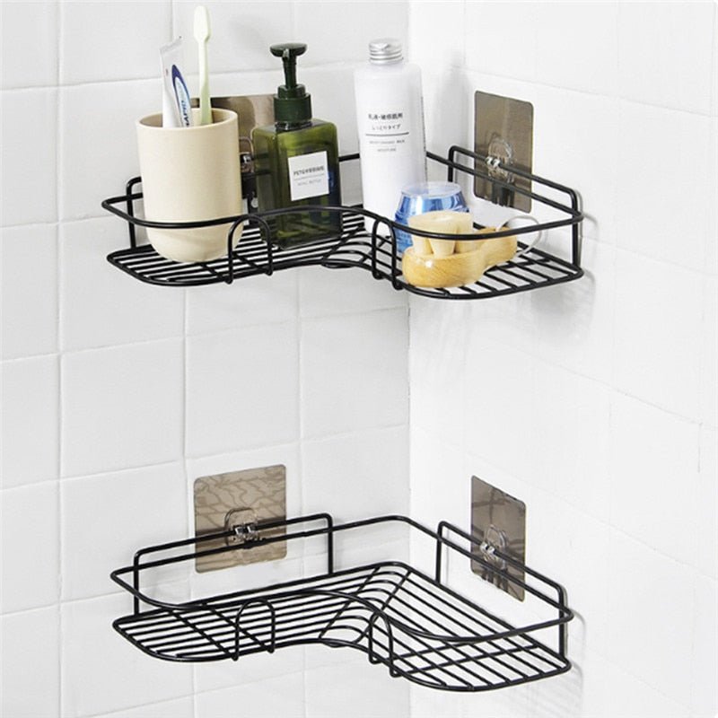 Virelle Maison - Étagère de douche murale sans perçage en métal | Virelle Maison