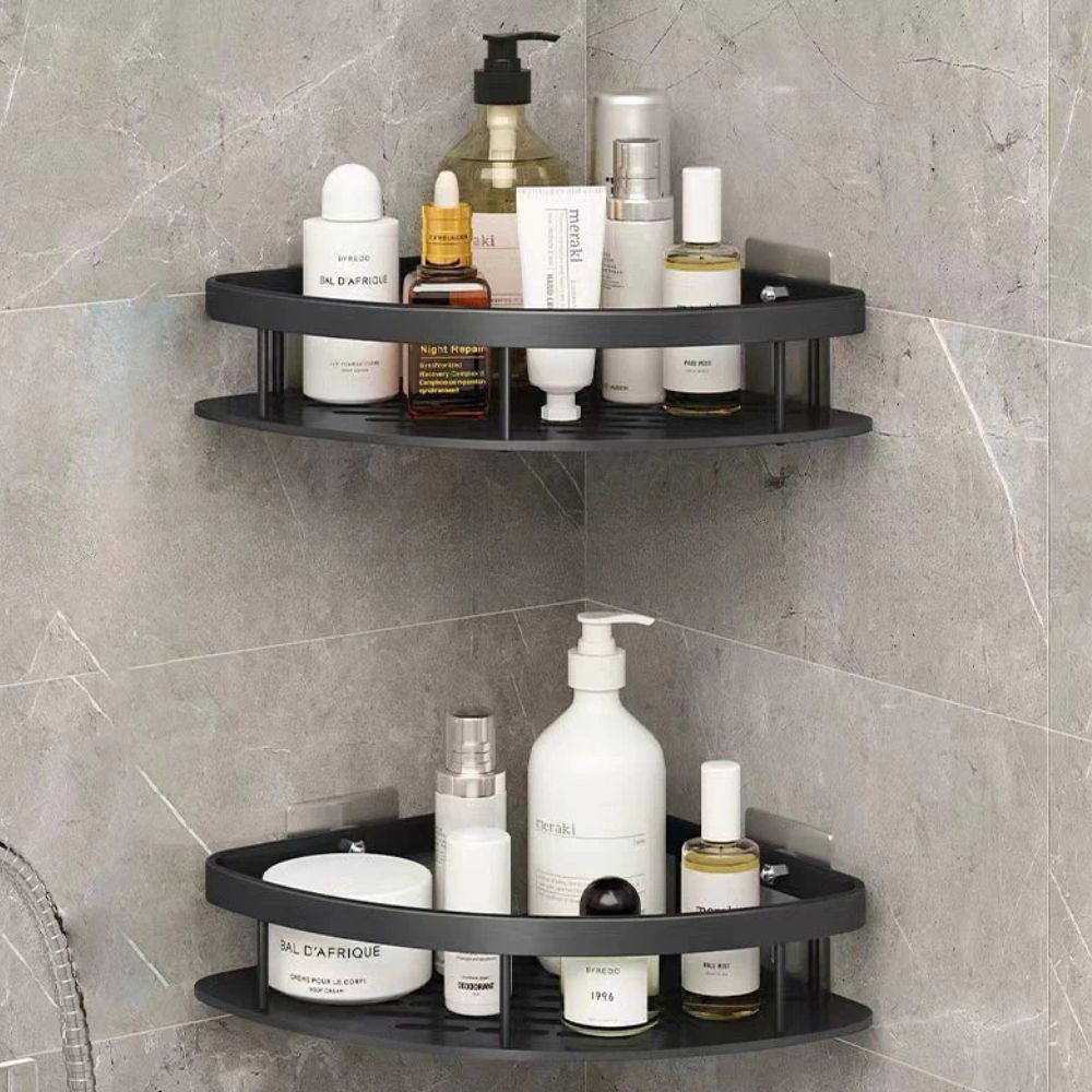 Virelle Maison - Étagère murale en aluminium mat pour douche | Virelle Maison