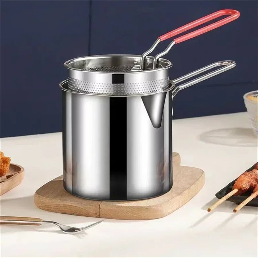 Virelle Maison - Friteuse compacte en acier inoxydable | Virelle Maison