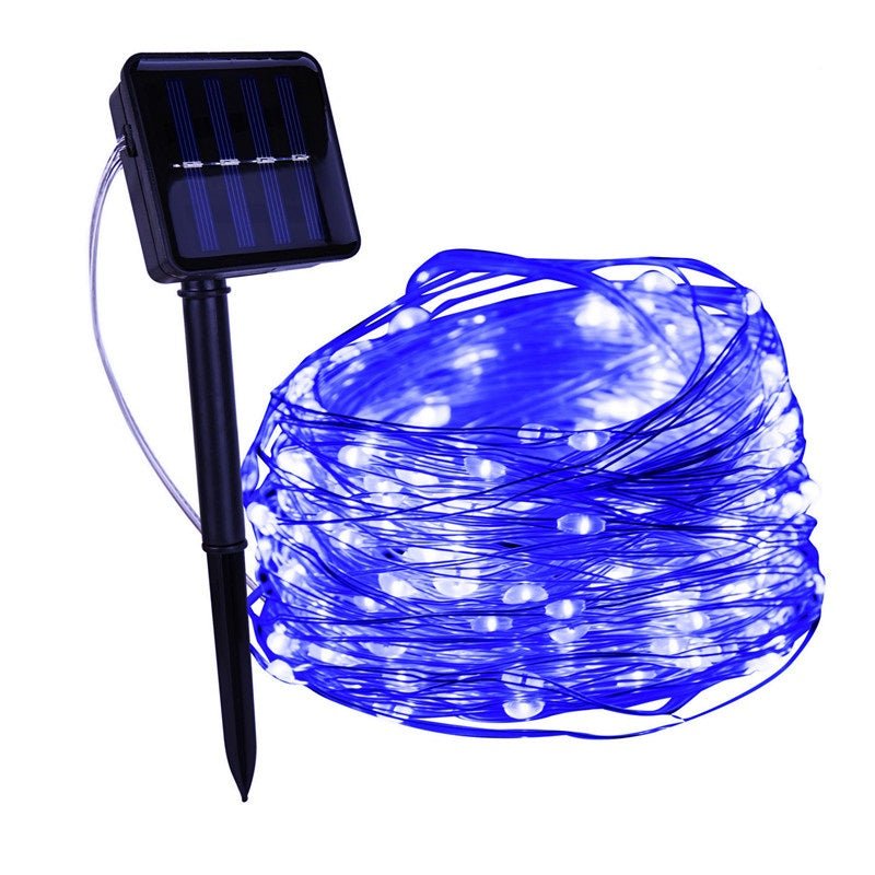 Virelle Maison - Guirlande lumineuse solaire en cuivre étanche | Virelle Maison