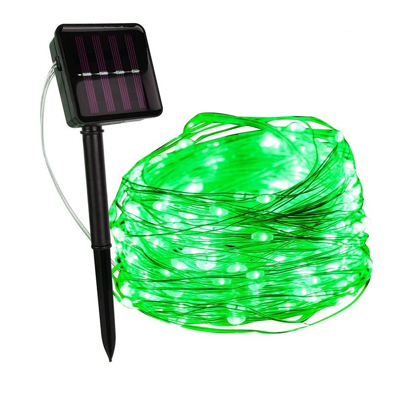 Virelle Maison - Guirlande lumineuse solaire en cuivre étanche | Virelle Maison