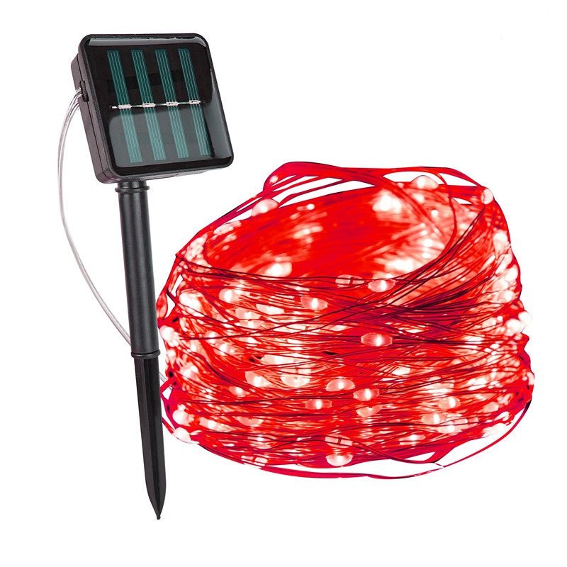 Virelle Maison - Guirlande lumineuse solaire en cuivre étanche | Virelle Maison