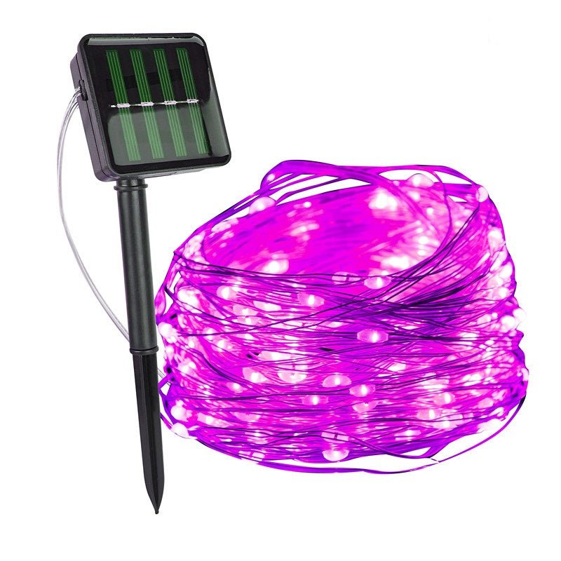 Virelle Maison - Guirlande lumineuse solaire en cuivre étanche | Virelle Maison