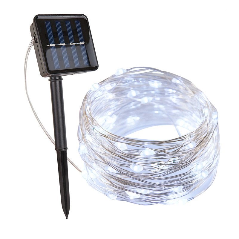 Virelle Maison - Guirlande lumineuse solaire en cuivre étanche | Virelle Maison