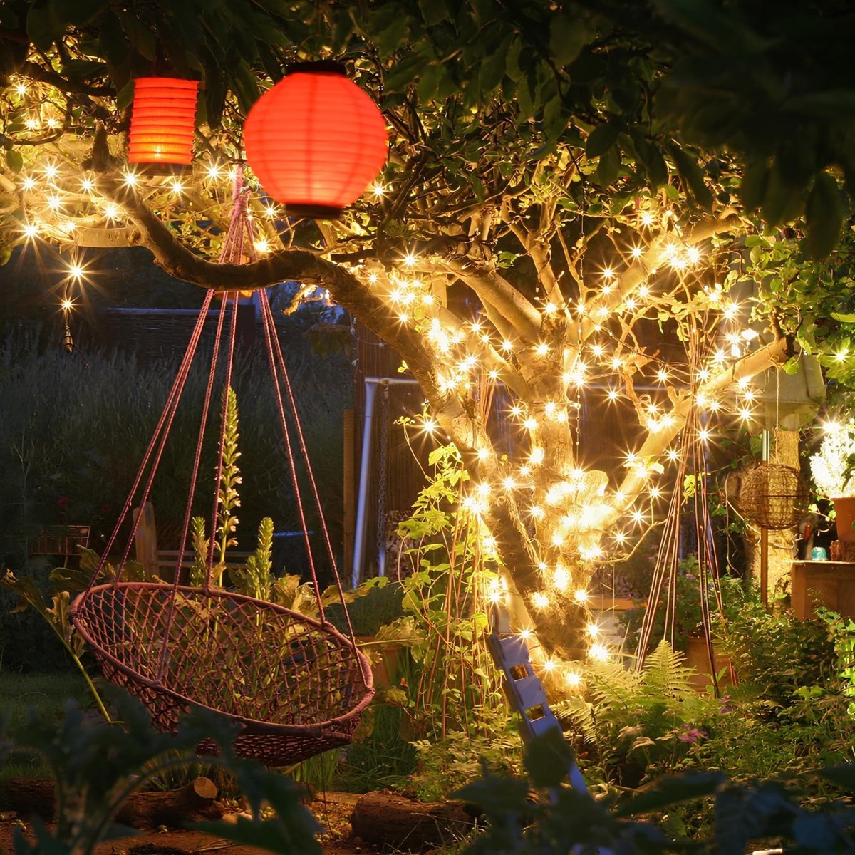 Virelle Maison - Guirlande lumineuse solaire en cuivre étanche | Virelle Maison