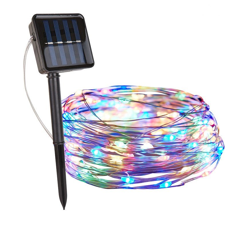 Virelle Maison - Guirlande lumineuse solaire en cuivre étanche | Virelle Maison