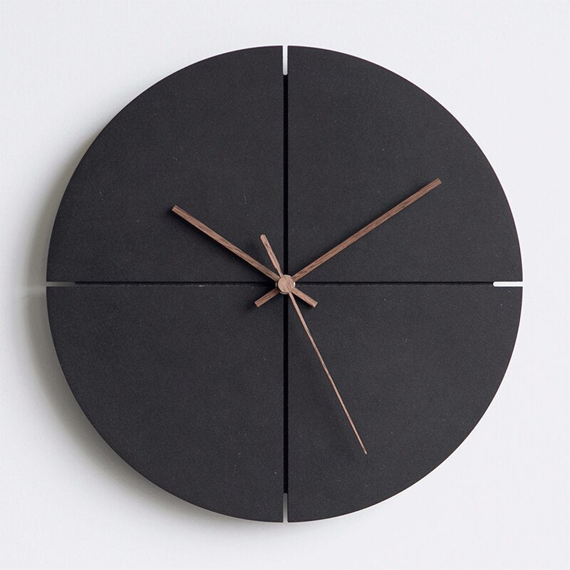 Virelle Maison - Horloge murale minimaliste en aluminium et verre trempé | Virelle Maison