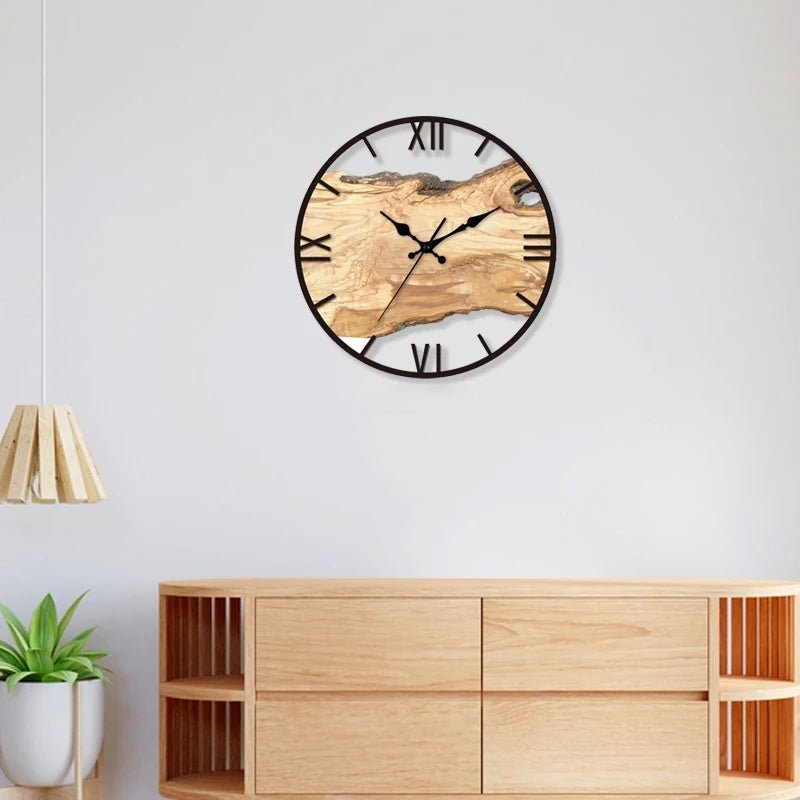 Virelle Maison - Horloge murale transparente en acrylique au design minimaliste | Virelle Maison