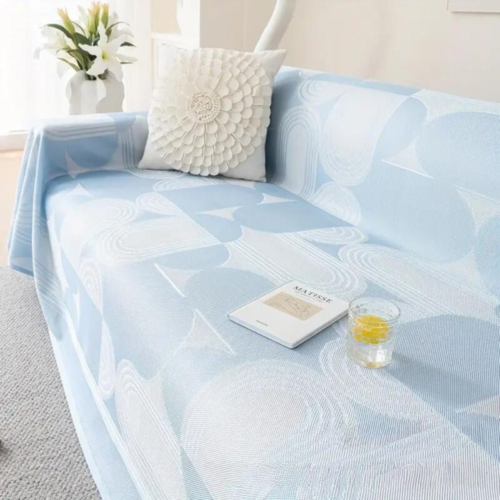 Virelle Maison - Housse de canapé en microfibre respirante, finition texturée | Virelle Maison