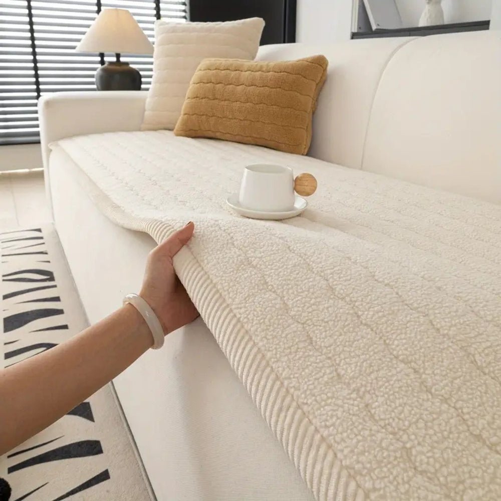 Virelle Maison - Housse de canapé épaisse en microfibre douce | Virelle Maison