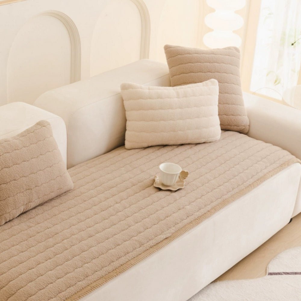 Virelle Maison - Housse de canapé épaisse en microfibre douce | Virelle Maison