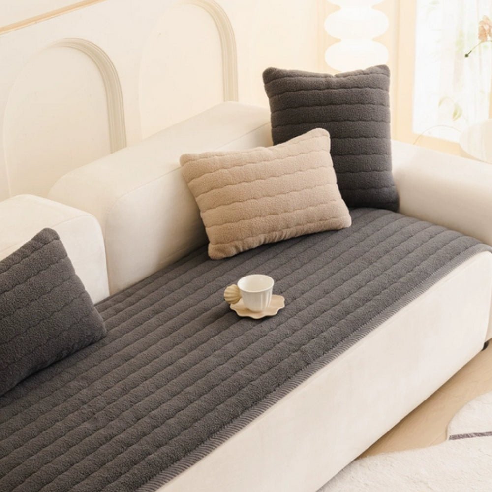 Virelle Maison - Housse de canapé épaisse en microfibre douce | Virelle Maison