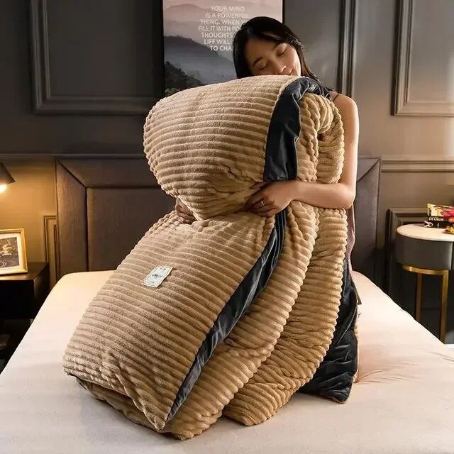 Virelle Maison - Housse de couette en velours texturé – Toucher doux et chaleureux | Virelle Maison