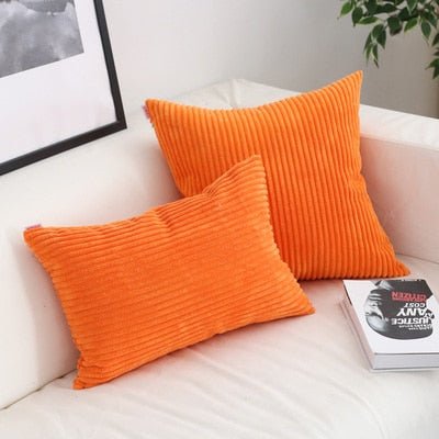 Virelle Maison - Housse de coussin en velours côtelé doux et texturé | Virelle Maison