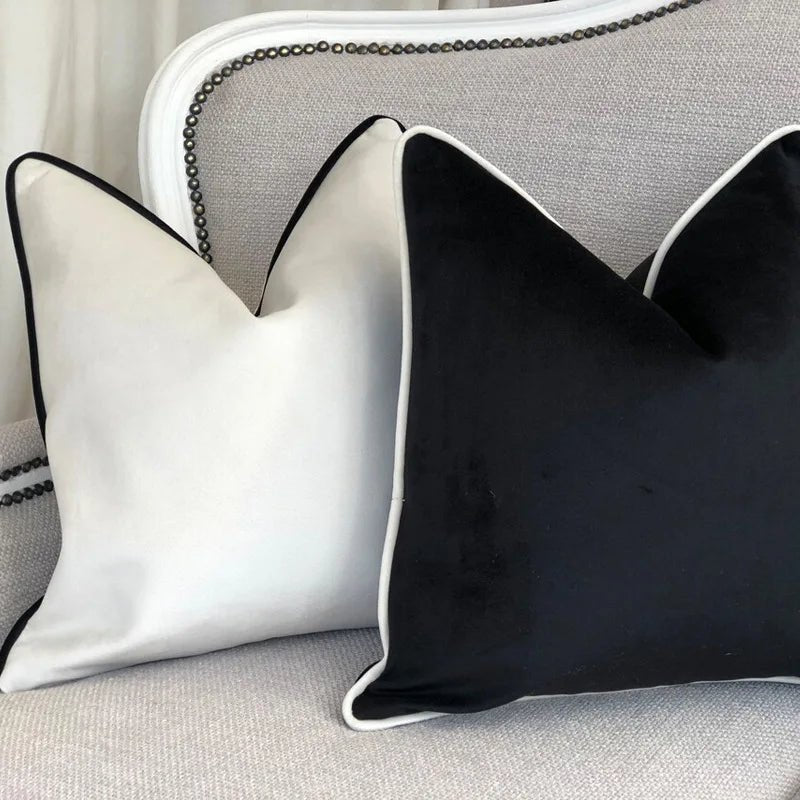Virelle Maison - Housse de coussin en velours doux à finition soignée | Virelle Maison