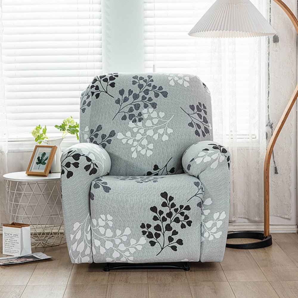 Virelle Maison - Housse de fauteuil inclinable, motif floral extensible | Virelle Maison