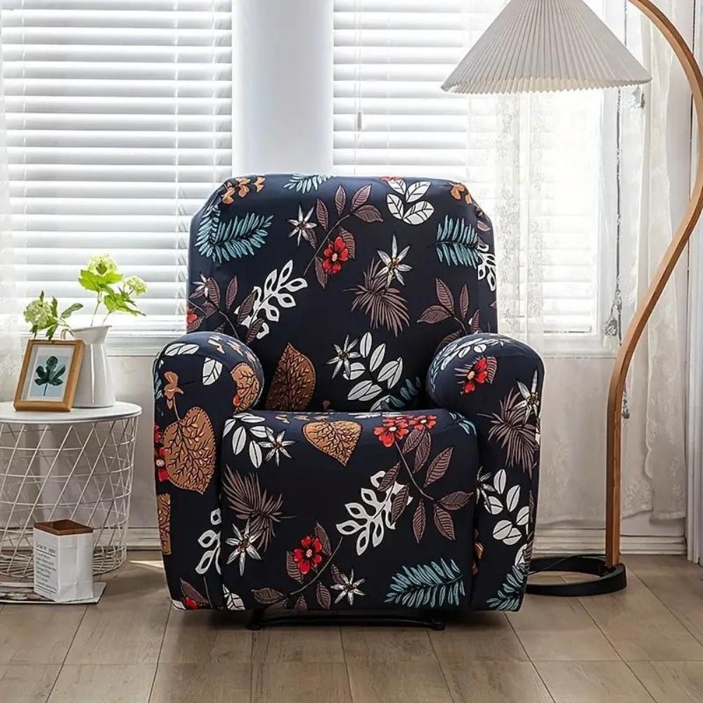 Virelle Maison - Housse extensible texturée pour fauteuil inclinable