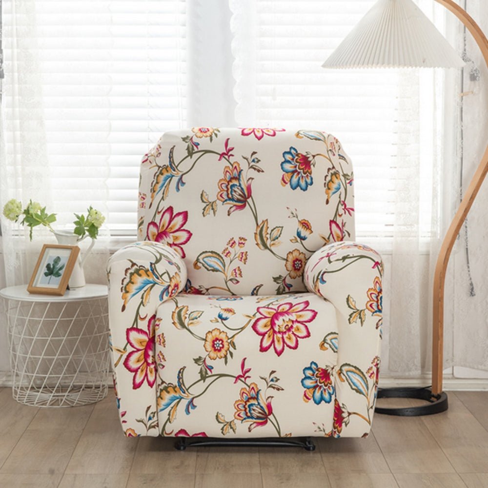 Virelle Maison - Housse extensible texturée pour fauteuil inclinable