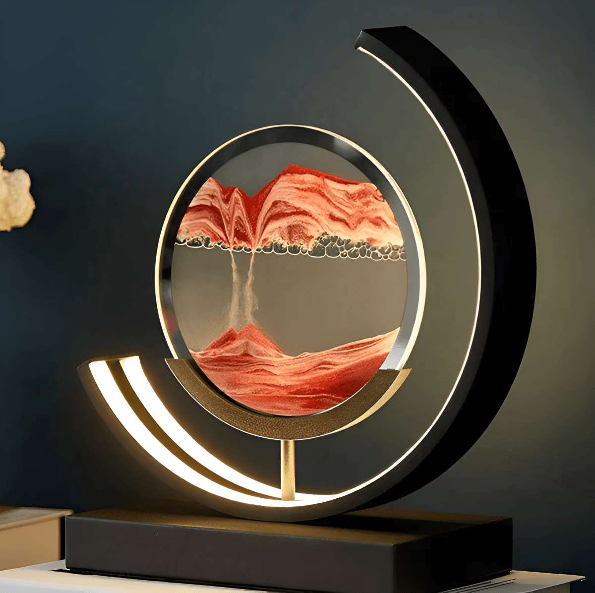 Virelle Maison - Lampe à sable LED avec commande à distance et intensité réglable | Virelle Maison